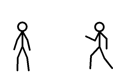 Hey Check This Out Stickman GIF